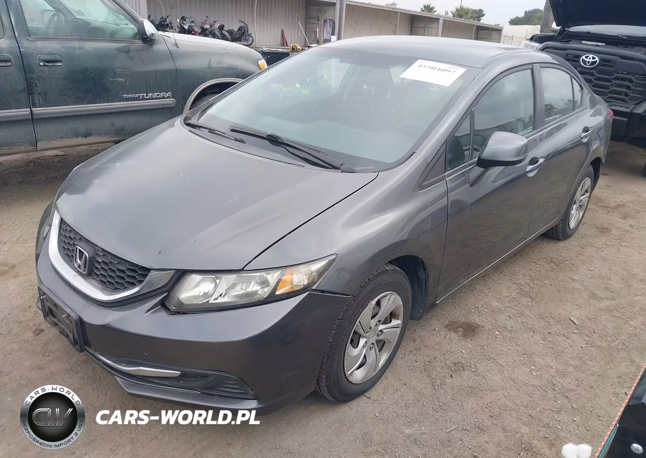 2013 Honda Civic Lx VIN:19XFB2F53DE274275 - 2