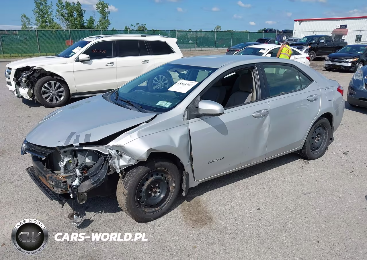 2015 Toyota Corolla Le VIN:2T1BURHE4FC283213 - 2