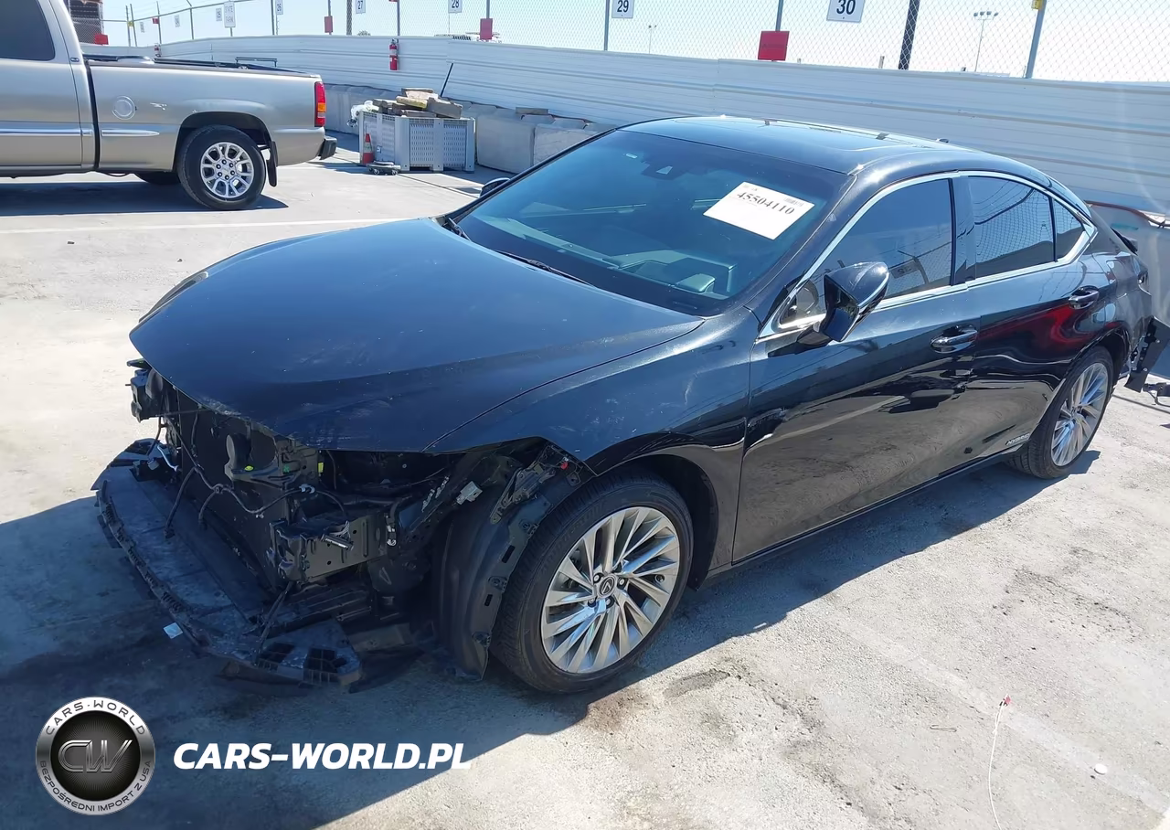 2022 Lexus Es 300H Luxury VIN:58AEA1C16NU026197 - 2