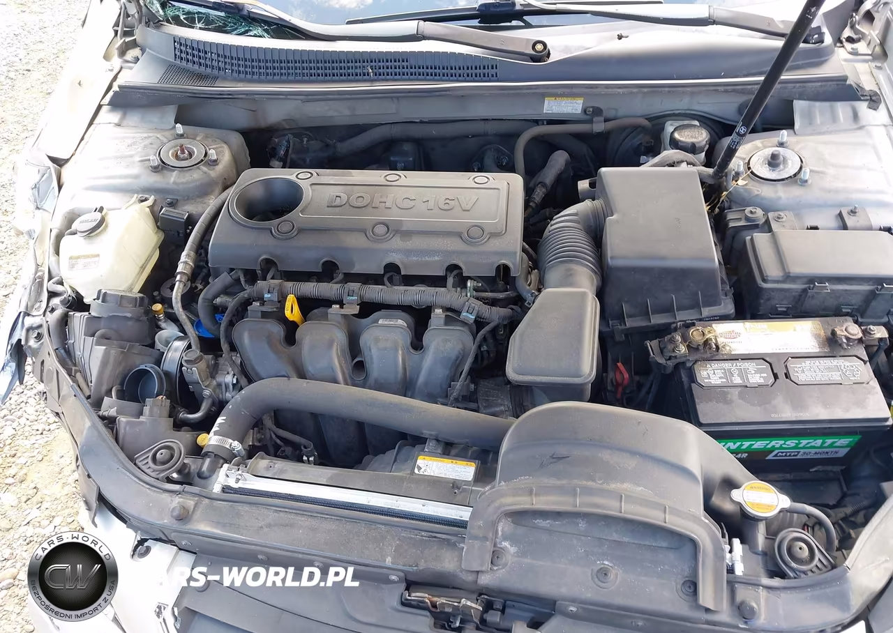2009 Hyundai Sonata Gls VIN:5NPET46C39H562447 - 10