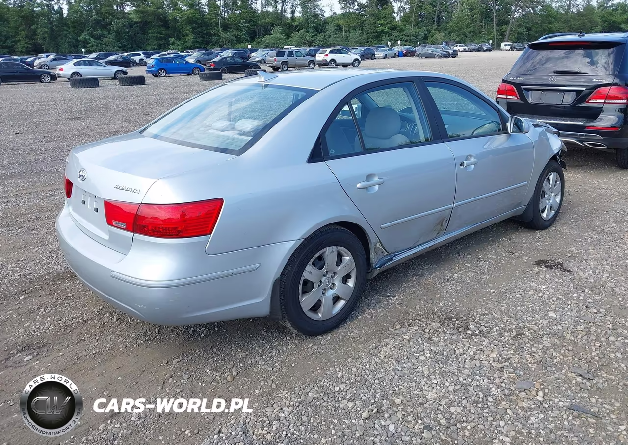 2009 Hyundai Sonata Gls VIN:5NPET46C39H562447 - 4