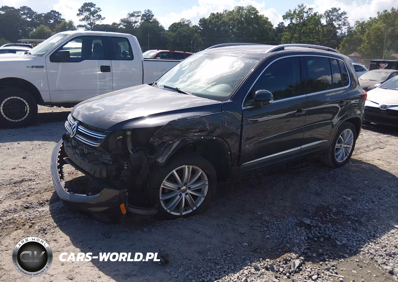 2016 Volkswagen Tiguan Se VIN:WVGAV7AX8GW517415 - 2