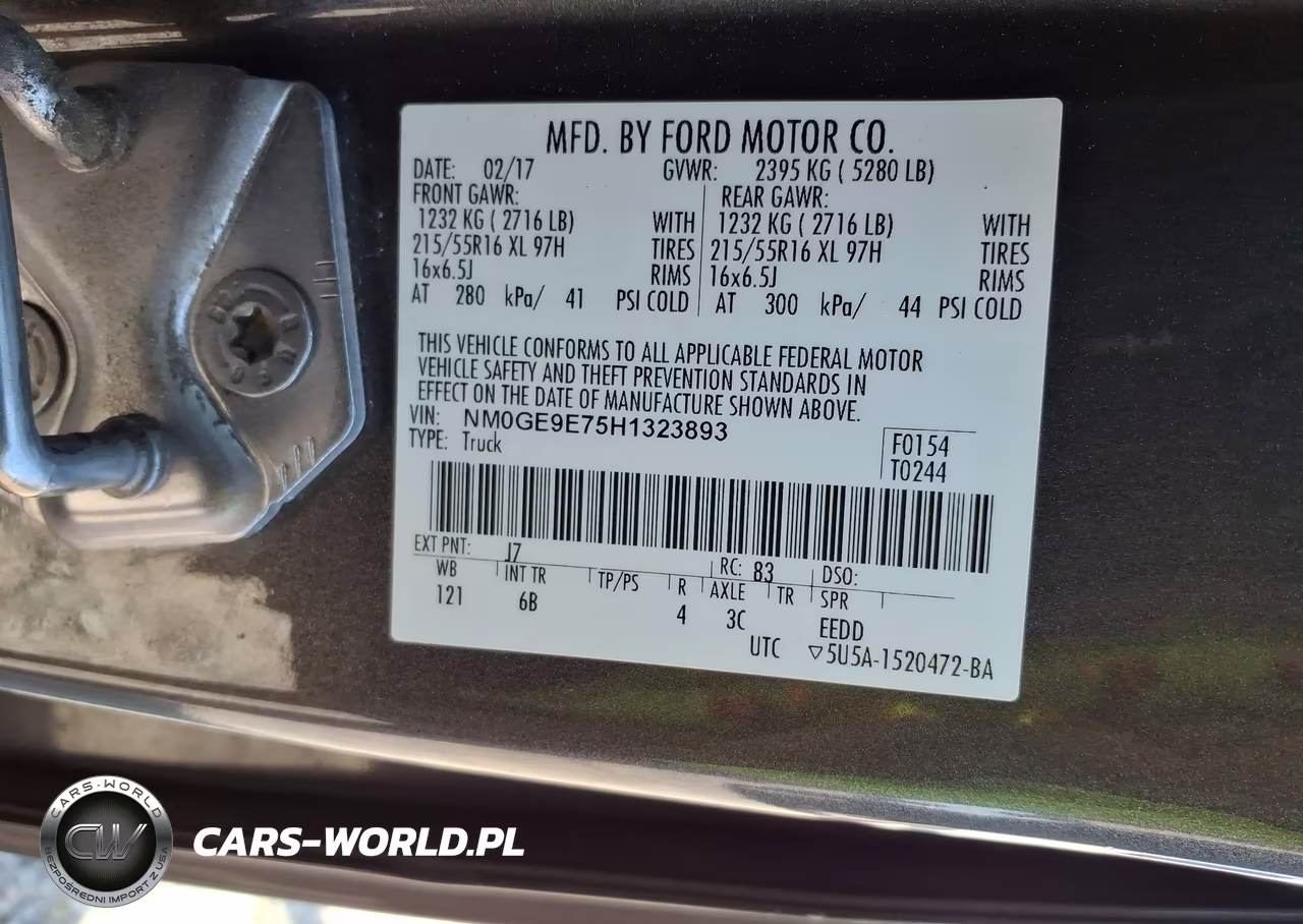 2017 Ford Transit Connect Xl VIN:NM0GE9E75H1323893 - 9