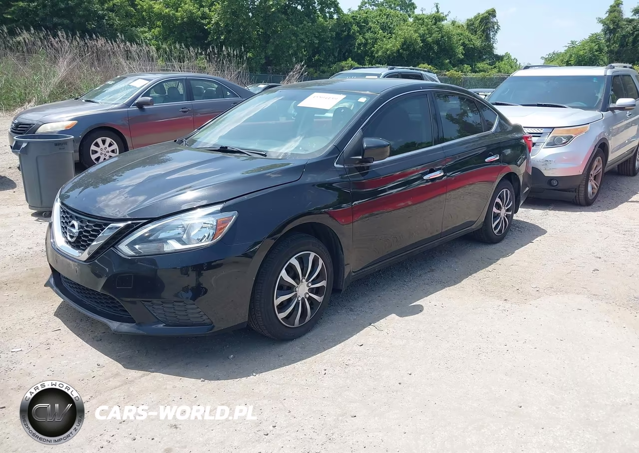 2017 Nissan Sentra Sv VIN:3N1AB7AP1HY233747 - 2