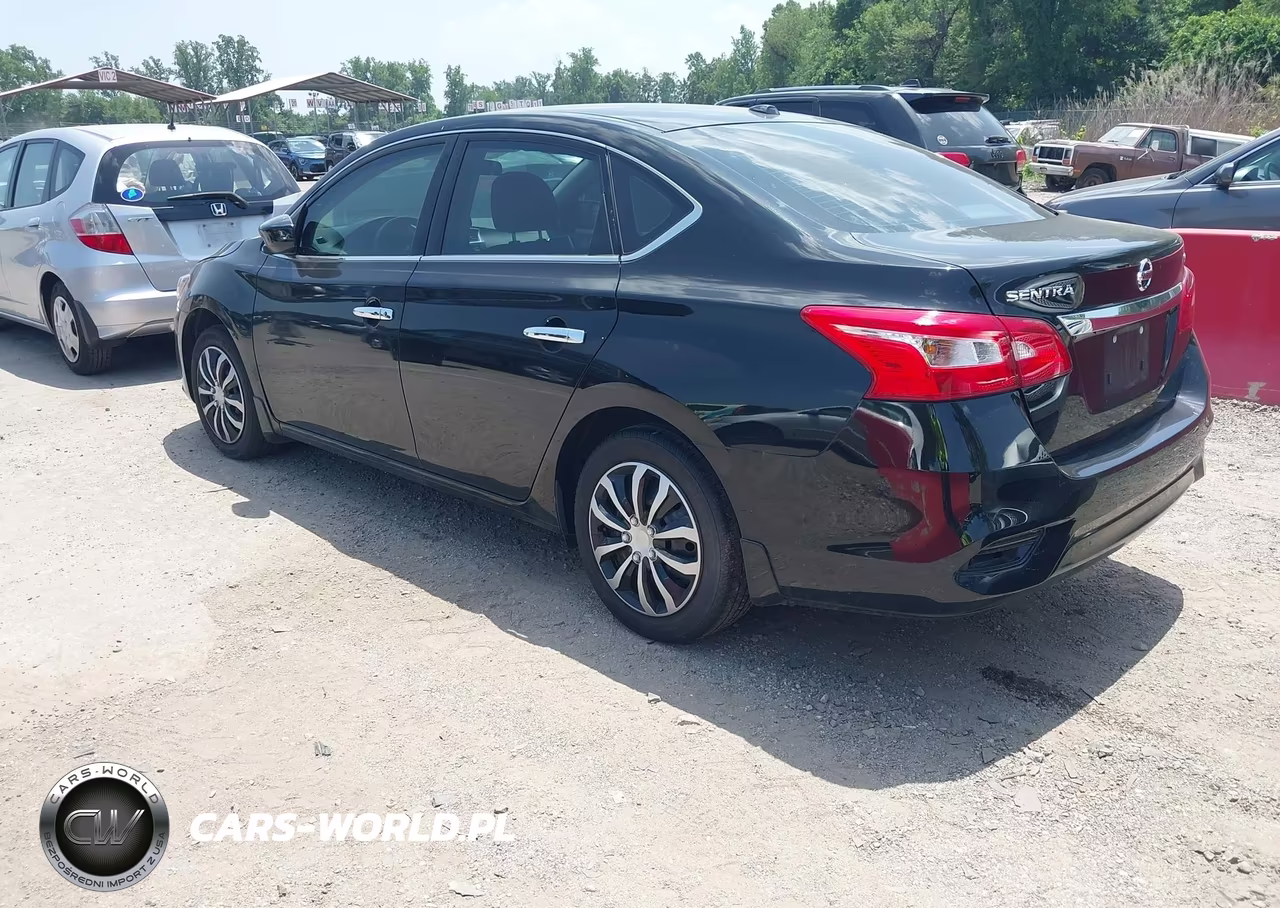 2017 Nissan Sentra Sv VIN:3N1AB7AP1HY233747 - 3
