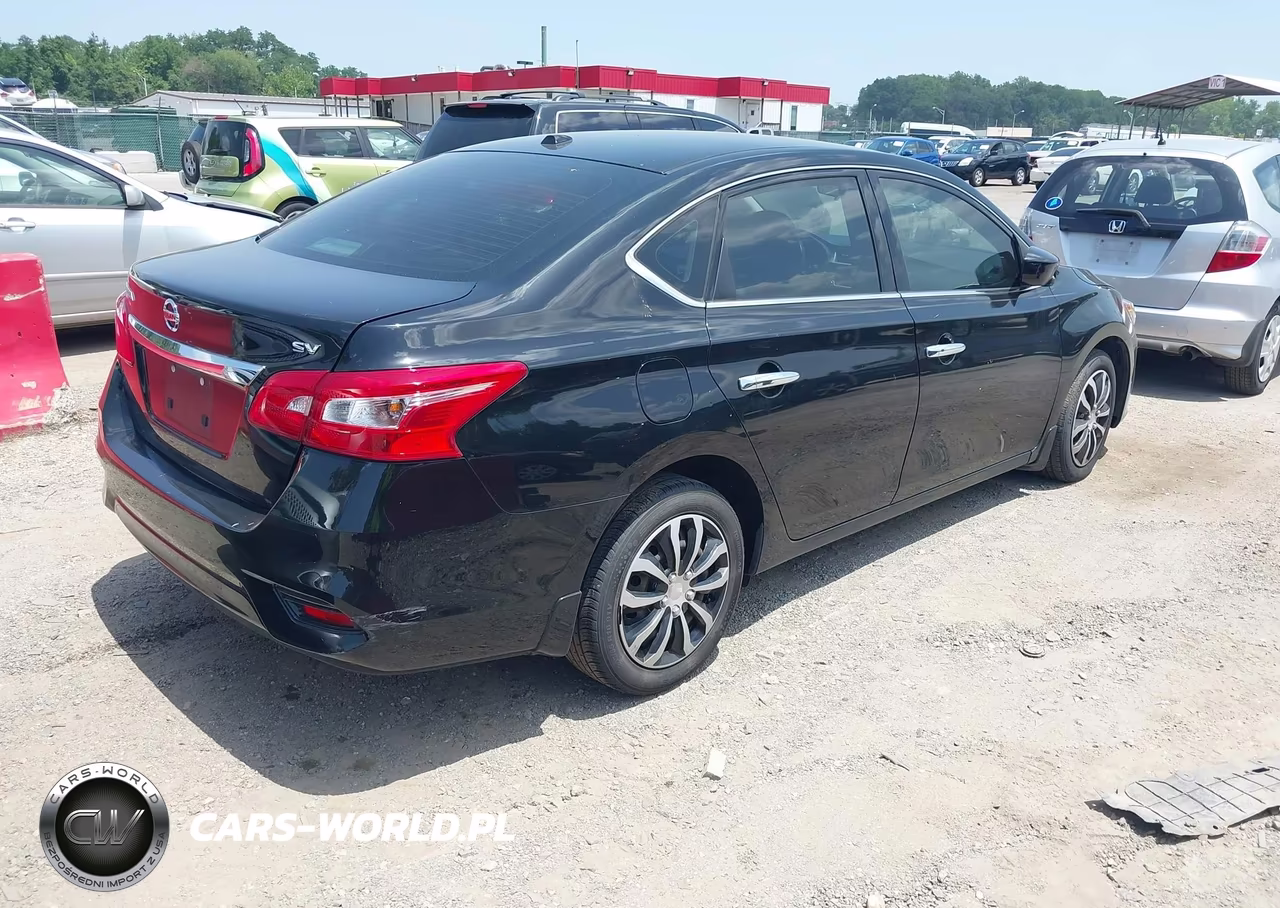 2017 Nissan Sentra Sv VIN:3N1AB7AP1HY233747 - 4