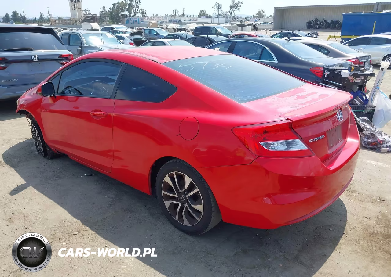 2013 Honda Civic Ex VIN:2HGFG3B89DH525734 - 3