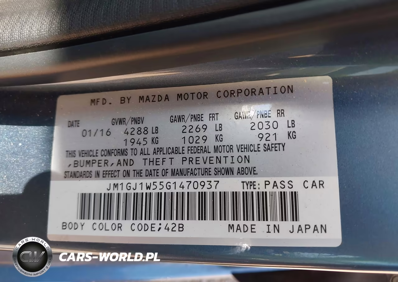 2016 Mazda Mazda6 I Grand Touring VIN:JM1GJ1W55G1470937 - 9