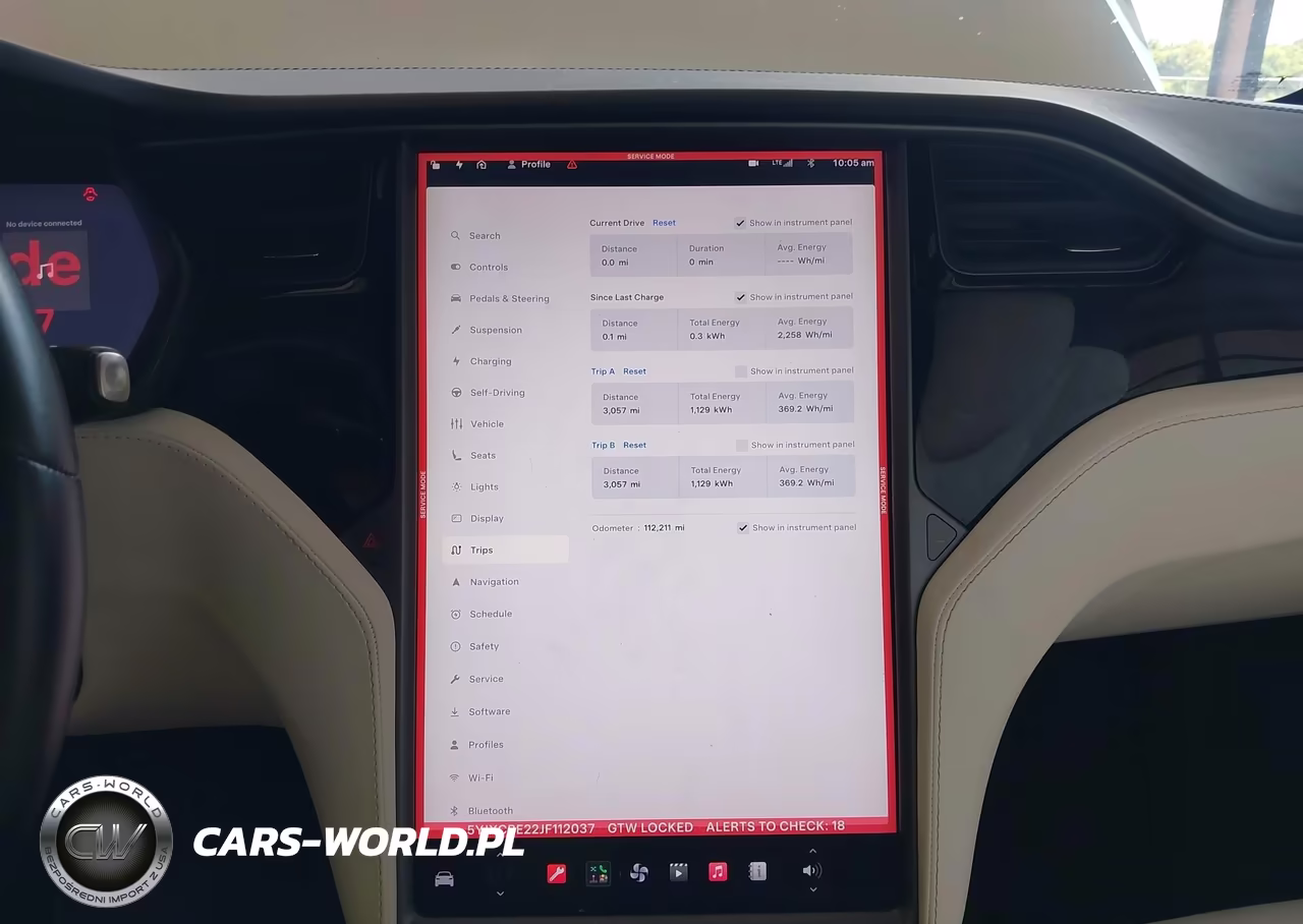 2018 Tesla Model X 100D-75D-P100D VIN:5YJXCBE22JF112037 - 19