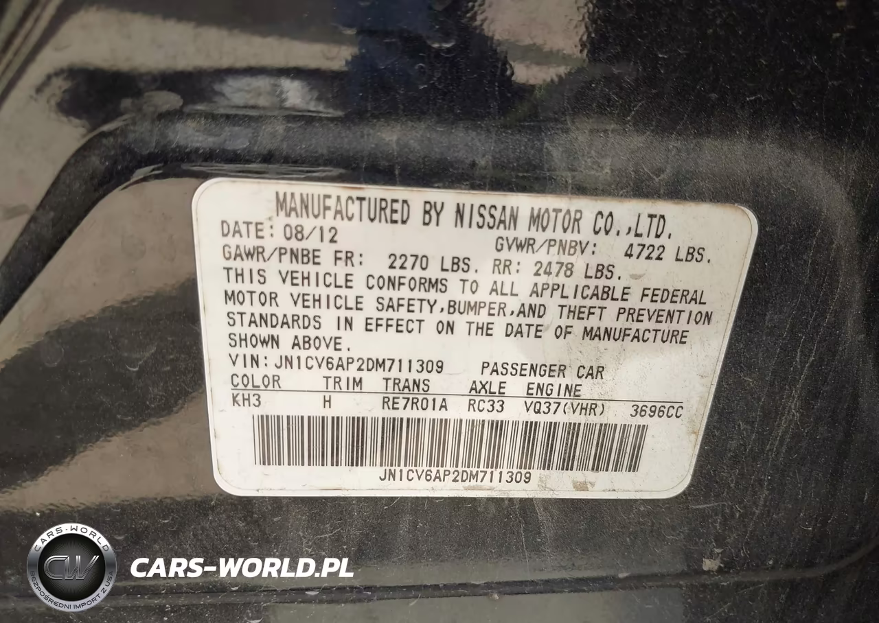 2013 Infiniti G37 Journey VIN:JN1CV6AP2DM711309 - 9