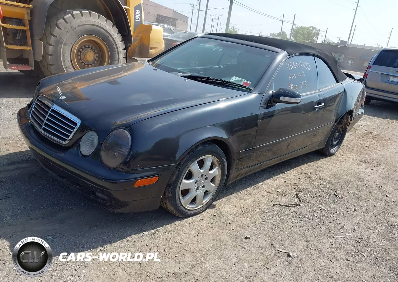 2003 Mercedes-Benz Clk 320 VIN:WDBLK65G73T144193 - 2