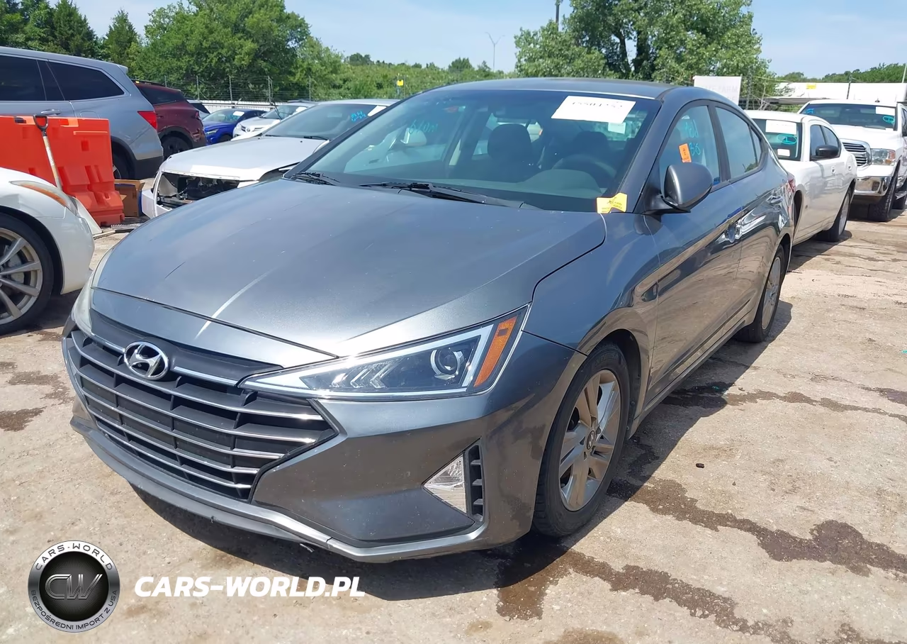 2019 Hyundai Elantra Sel VIN:5NPD84LF7KH458044 - 2