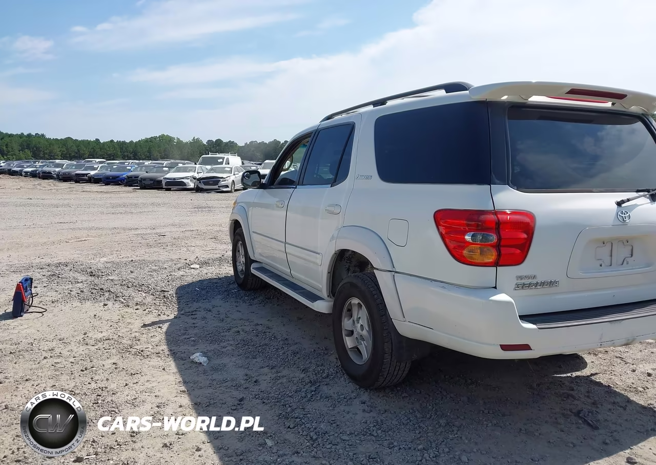 2002 Toyota Sequoia Limited V8 VIN:5TDBT48A32S087929 - 3