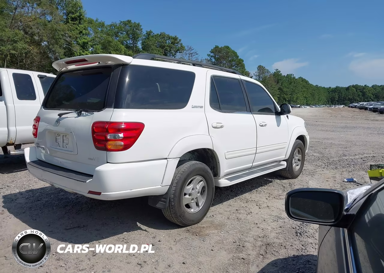2002 Toyota Sequoia Limited V8 VIN:5TDBT48A32S087929 - 4