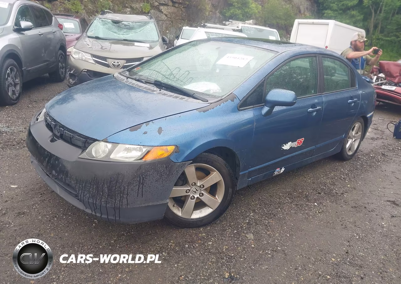 2008 Honda Civic Ex-L VIN:2HGFA16908H534448 - 2