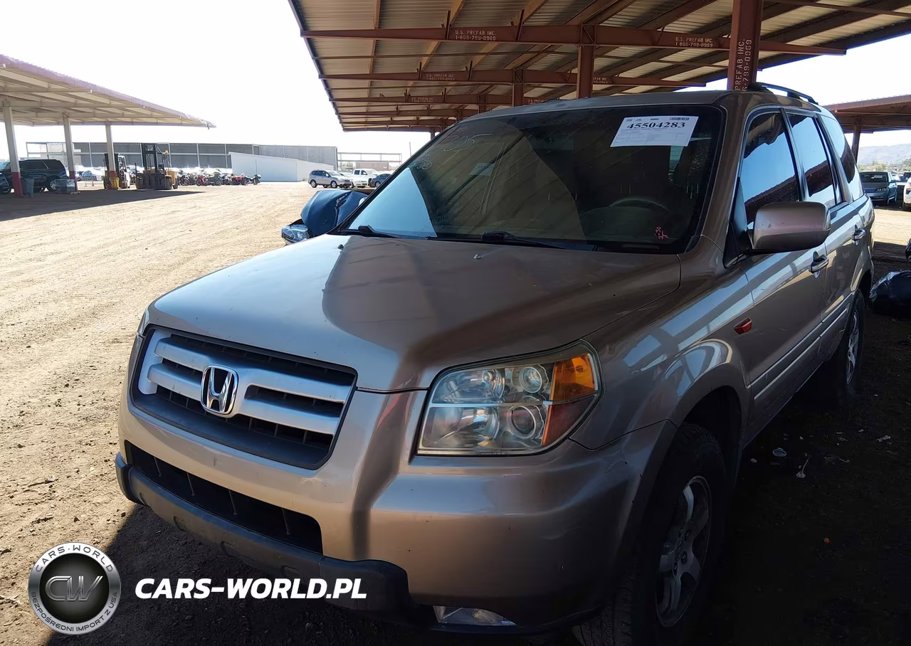2006 Honda Pilot Ex-L VIN:5FNYF28796B038657 - 2