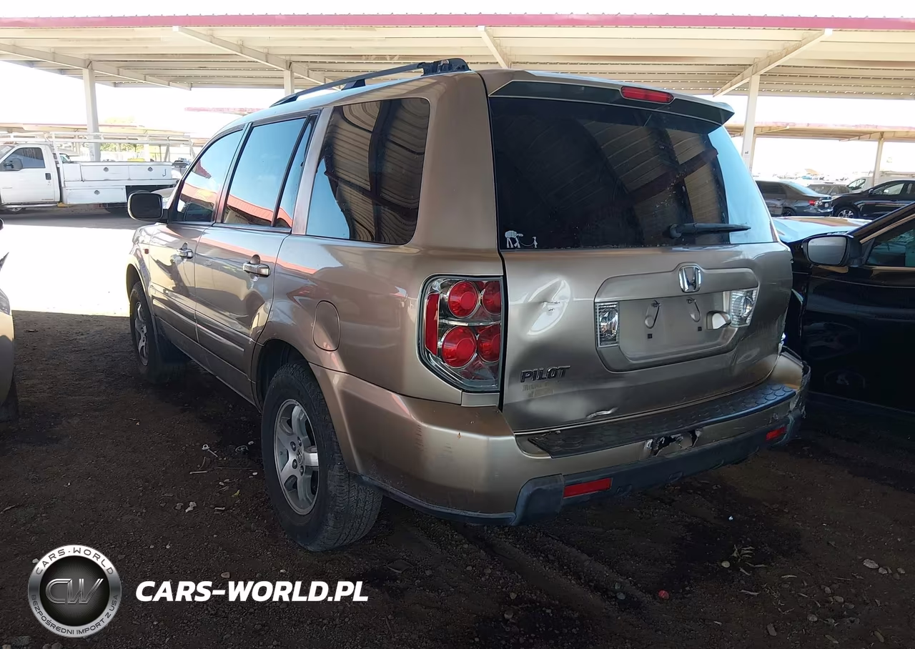 2006 Honda Pilot Ex-L VIN:5FNYF28796B038657 - 3