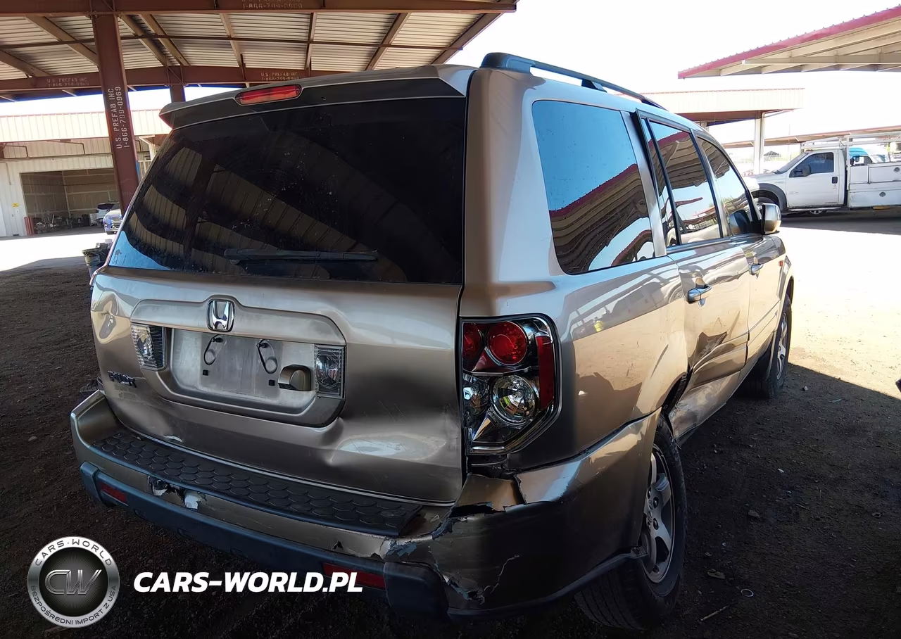 2006 Honda Pilot Ex-L VIN:5FNYF28796B038657 - 4