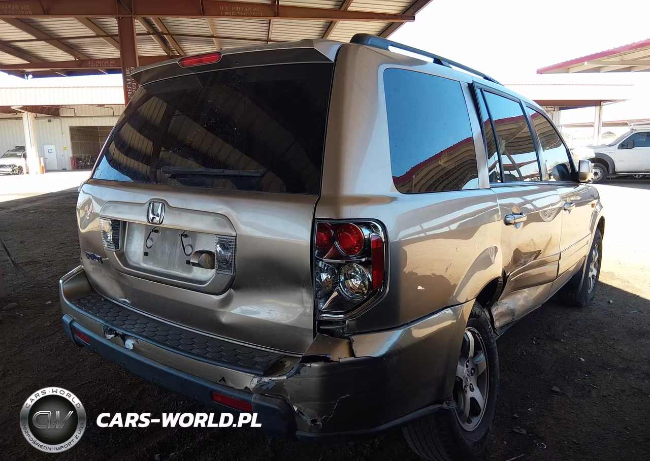 2006 Honda Pilot Ex-L VIN:5FNYF28796B038657 - 6