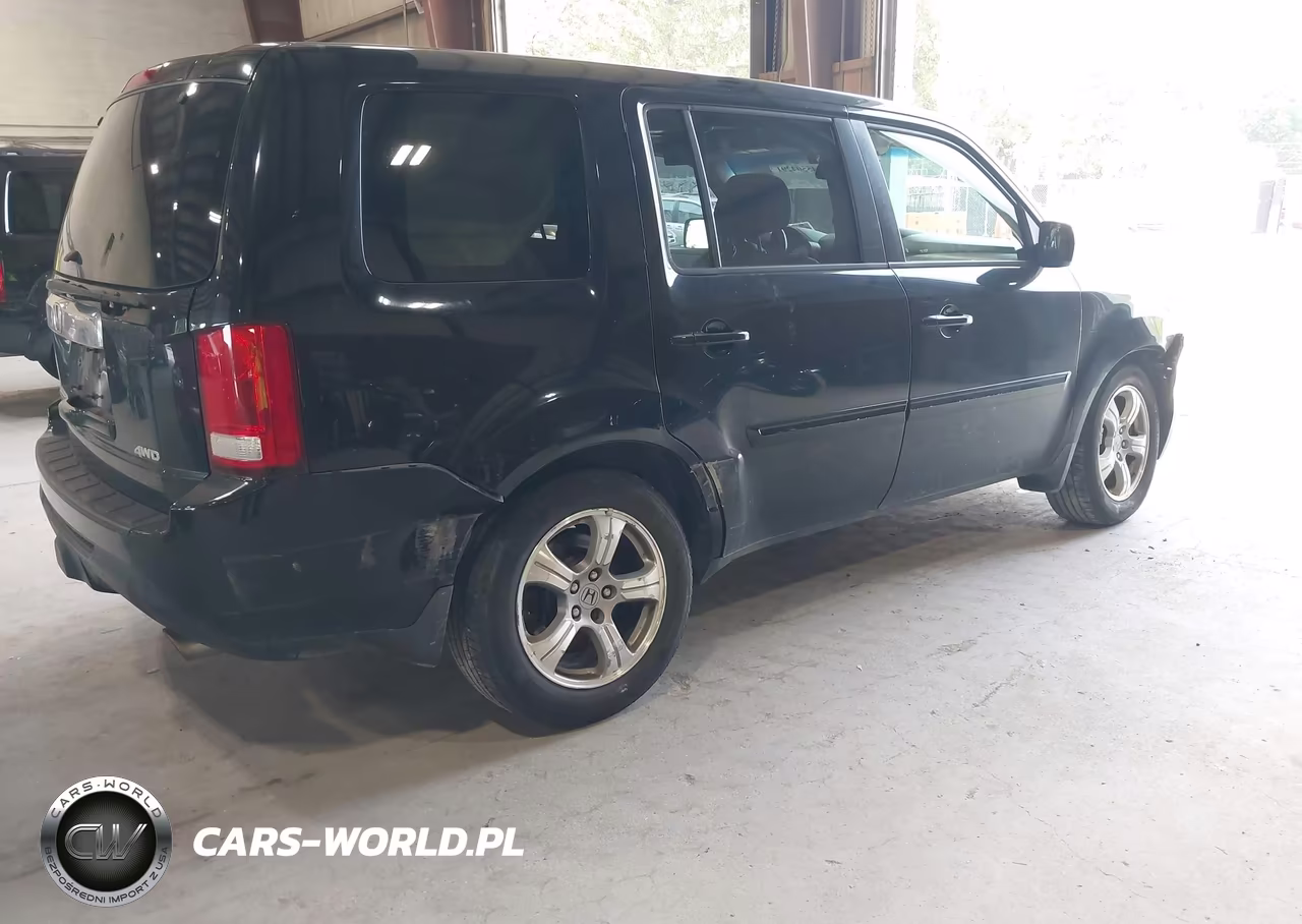 2013 Honda Pilot Ex-L VIN:5FNYF4H6XDB063874 - 4