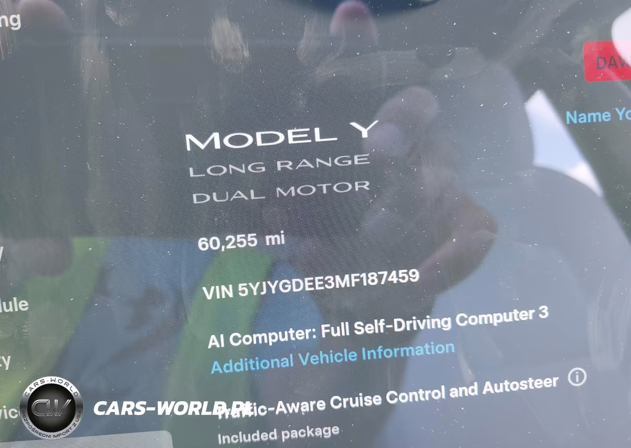 2021 Tesla Model Y Long Range Dual Motor All-Wheel Drive VIN:5YJYGDEE3MF187459 - 14