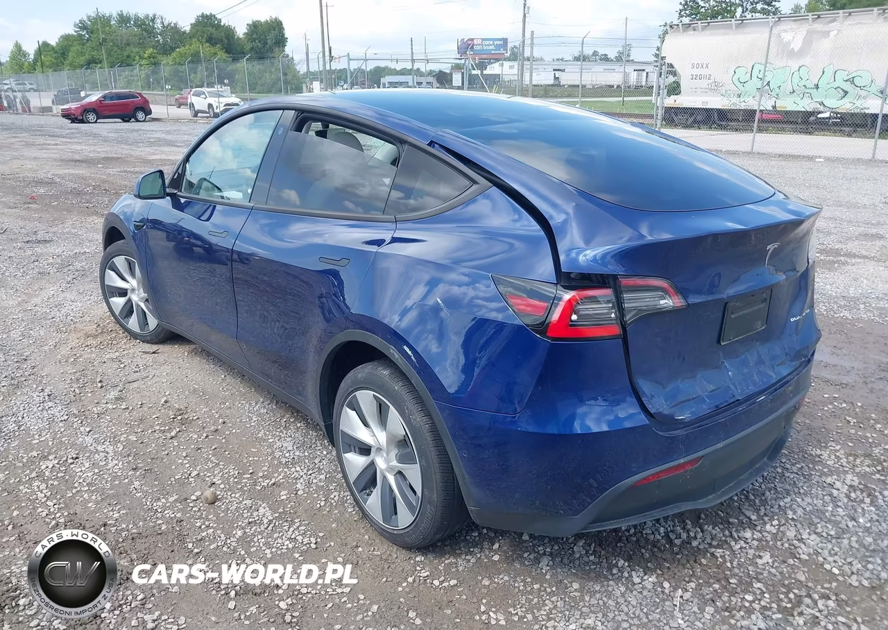 2021 Tesla Model Y Long Range Dual Motor All-Wheel Drive VIN:5YJYGDEE3MF187459 - 3