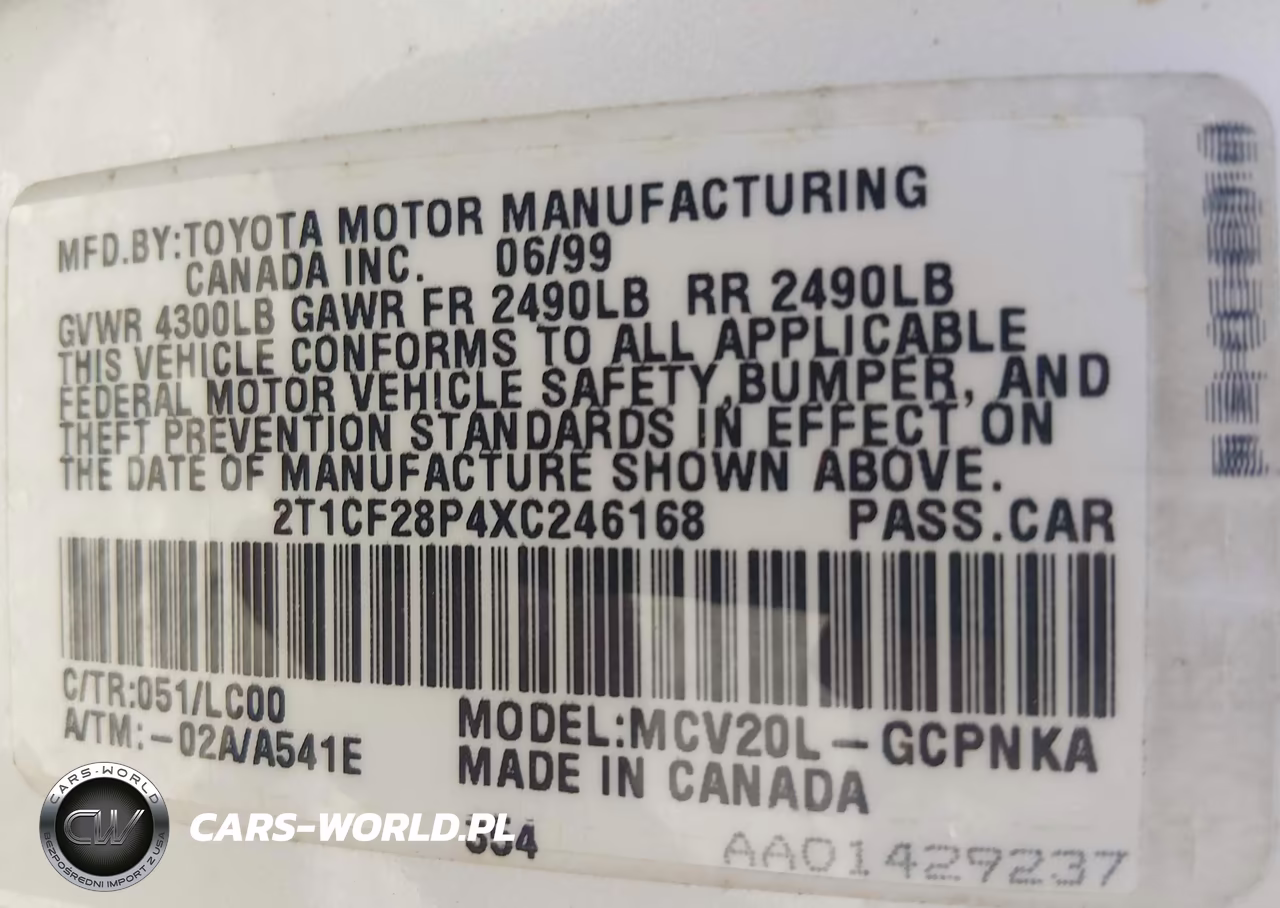 1999 Toyota Camry Solara Se-Sle VIN:2T1CF28P4XC246168 - 9