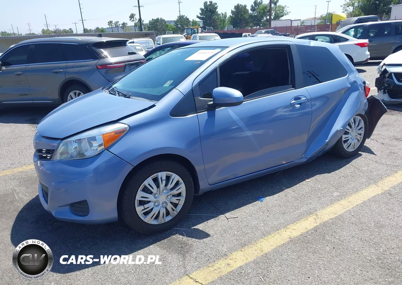 2014 Toyota Yaris L (Tmmf Plant) VIN:VNKJTUD32EA007340 - 2