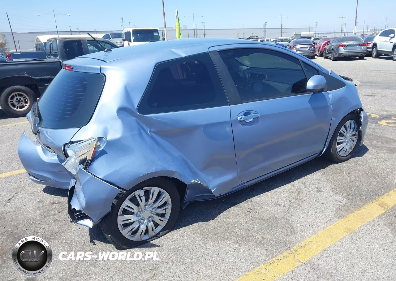 2014 Toyota Yaris L (Tmmf Plant) VIN:VNKJTUD32EA007340 - 4