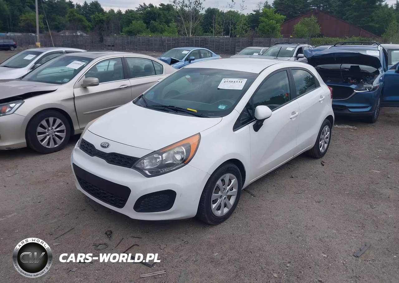 2013 Kia Rio Lx VIN:KNADM5A34D6295082 - 2
