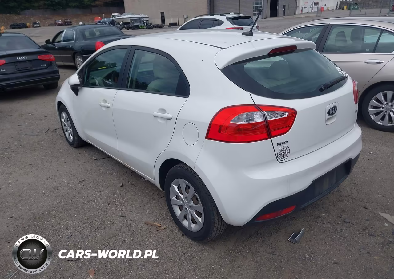 2013 Kia Rio Lx VIN:KNADM5A34D6295082 - 3