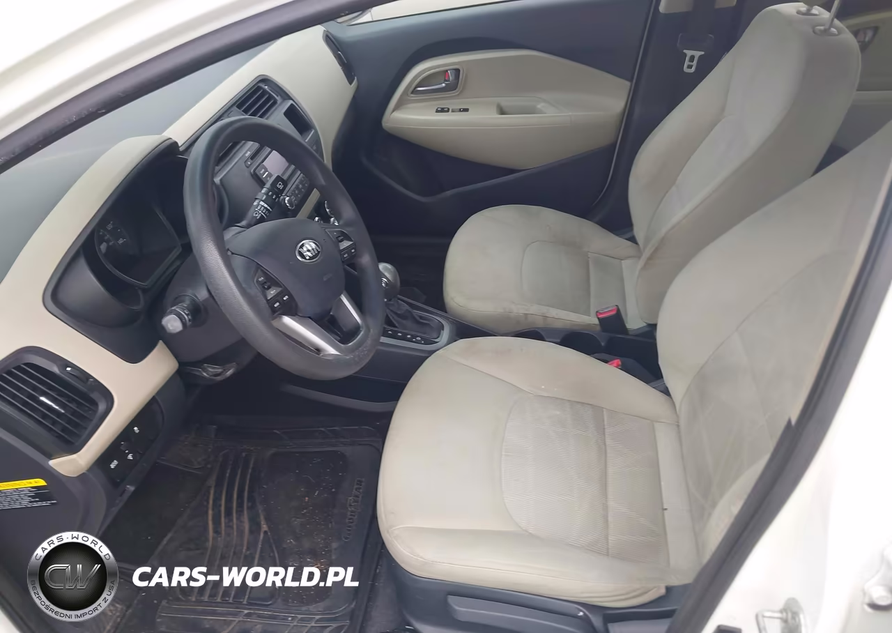 2013 Kia Rio Lx VIN:KNADM5A34D6295082 - 5