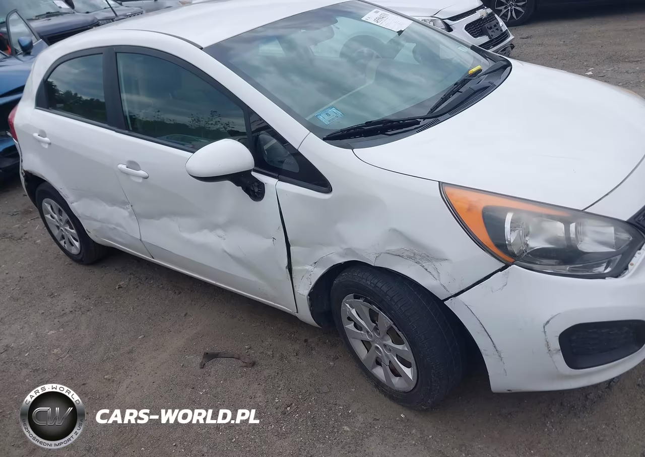 2013 Kia Rio Lx VIN:KNADM5A34D6295082 - 6