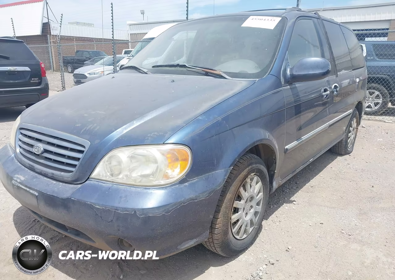 2003 Kia Sedona Ex-Lx VIN:KNDUP131X36433835 - 2
