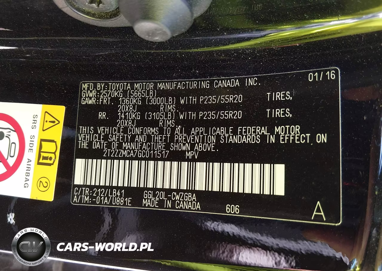 2016 Lexus Rx 350 VIN:2T2ZZMCA7GC011517 - 9