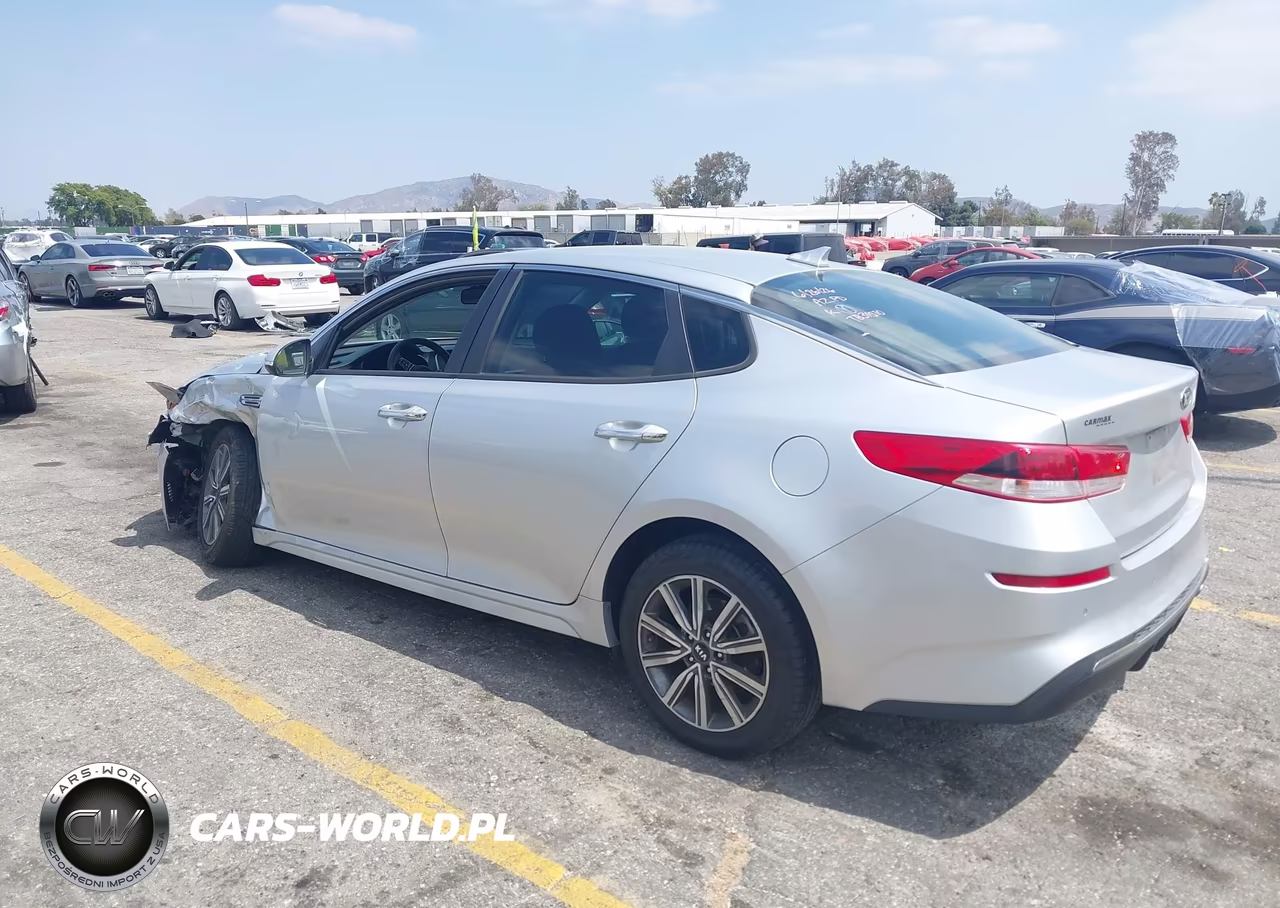 2019 Kia Optima Lx VIN:5XXGT4L30KG374757 - 3