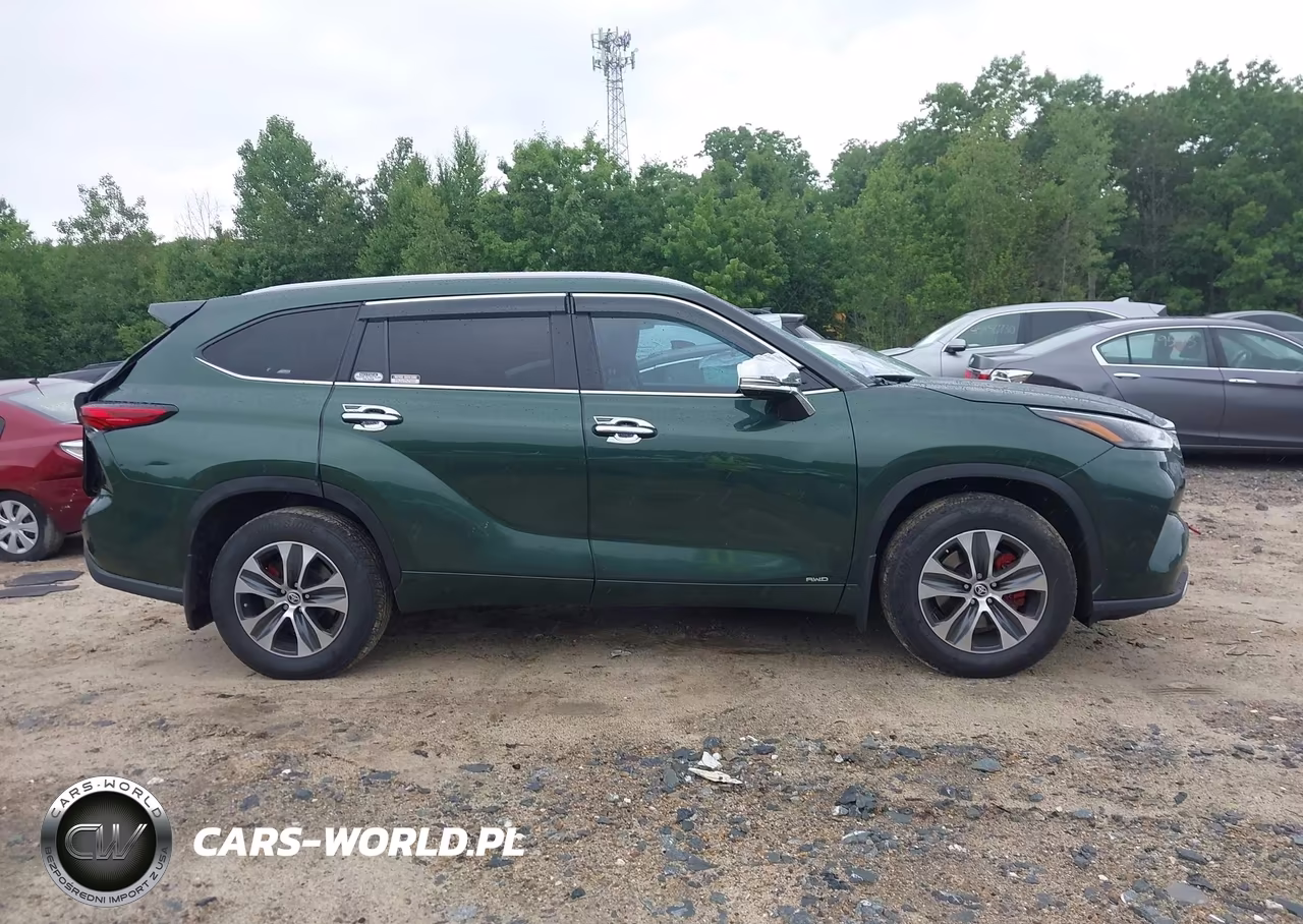 2023 Toyota Highlander Hybrid Xle VIN:5TDKBRCH5PS587571 - 14