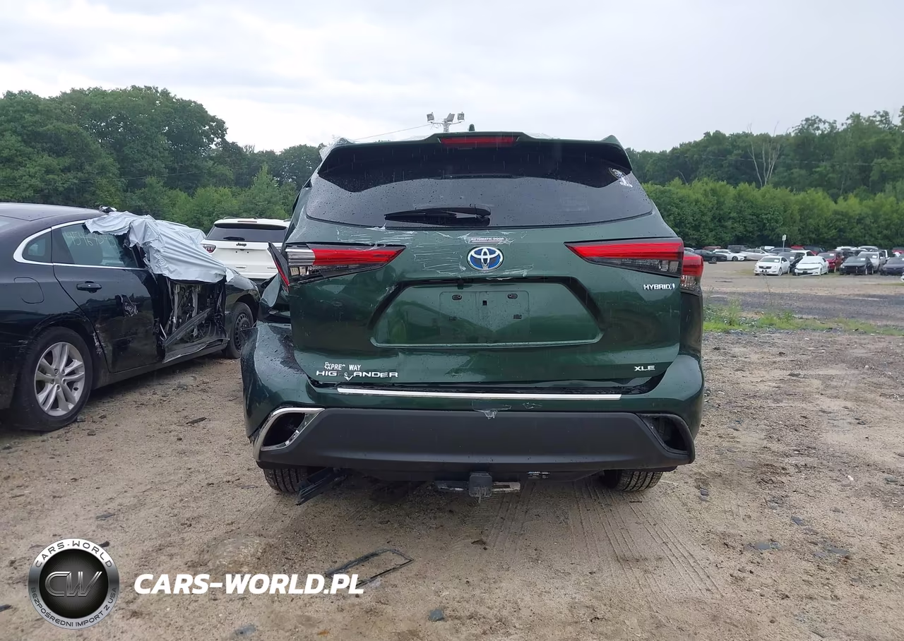 2023 Toyota Highlander Hybrid Xle VIN:5TDKBRCH5PS587571 - 17