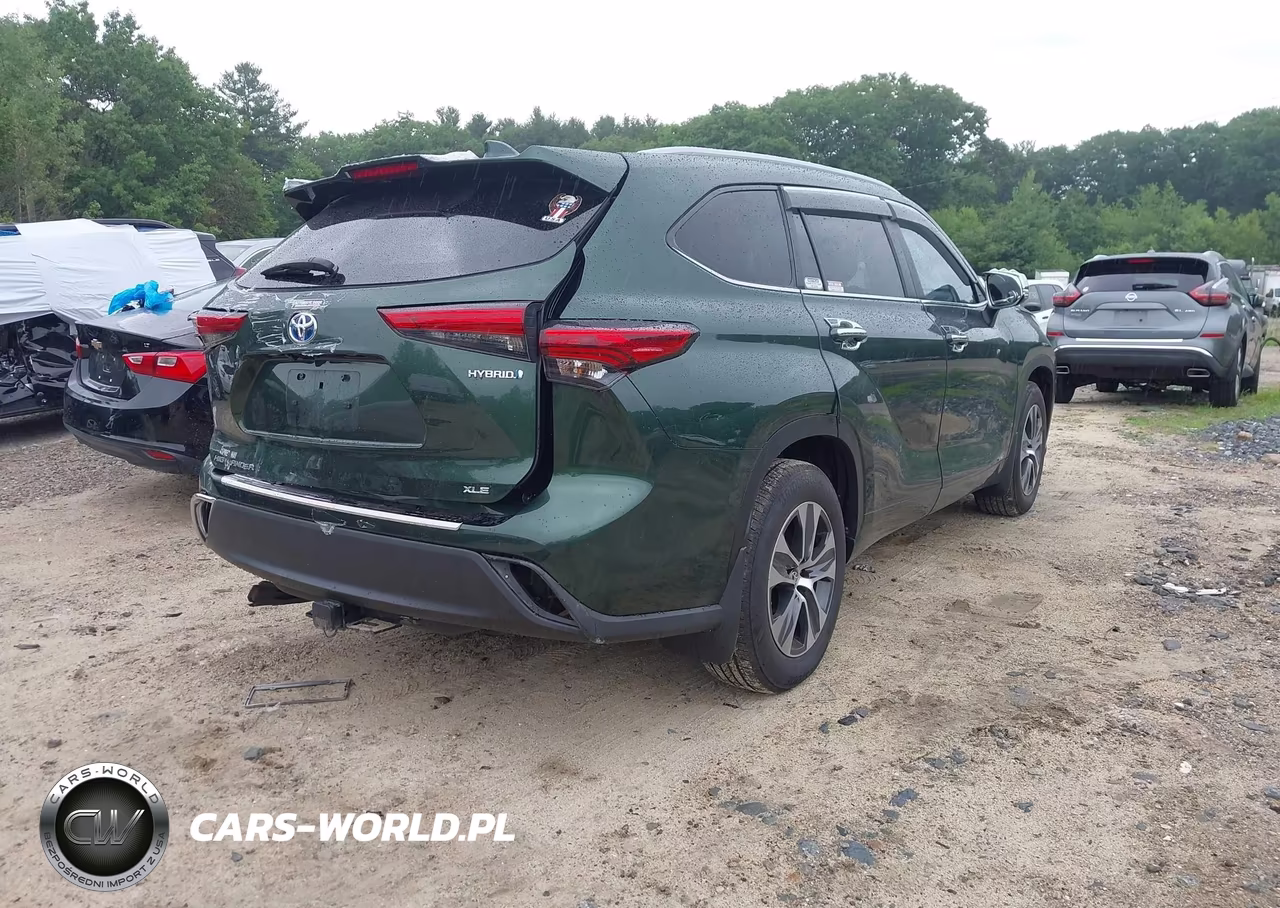 2023 Toyota Highlander Hybrid Xle VIN:5TDKBRCH5PS587571 - 4