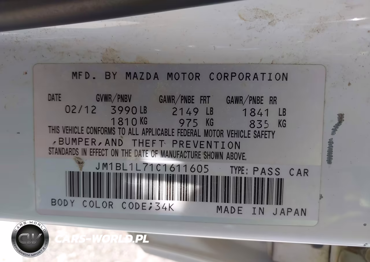 2012 Mazda Mazda3 I Touring VIN:JM1BL1L71C1611605 - 9