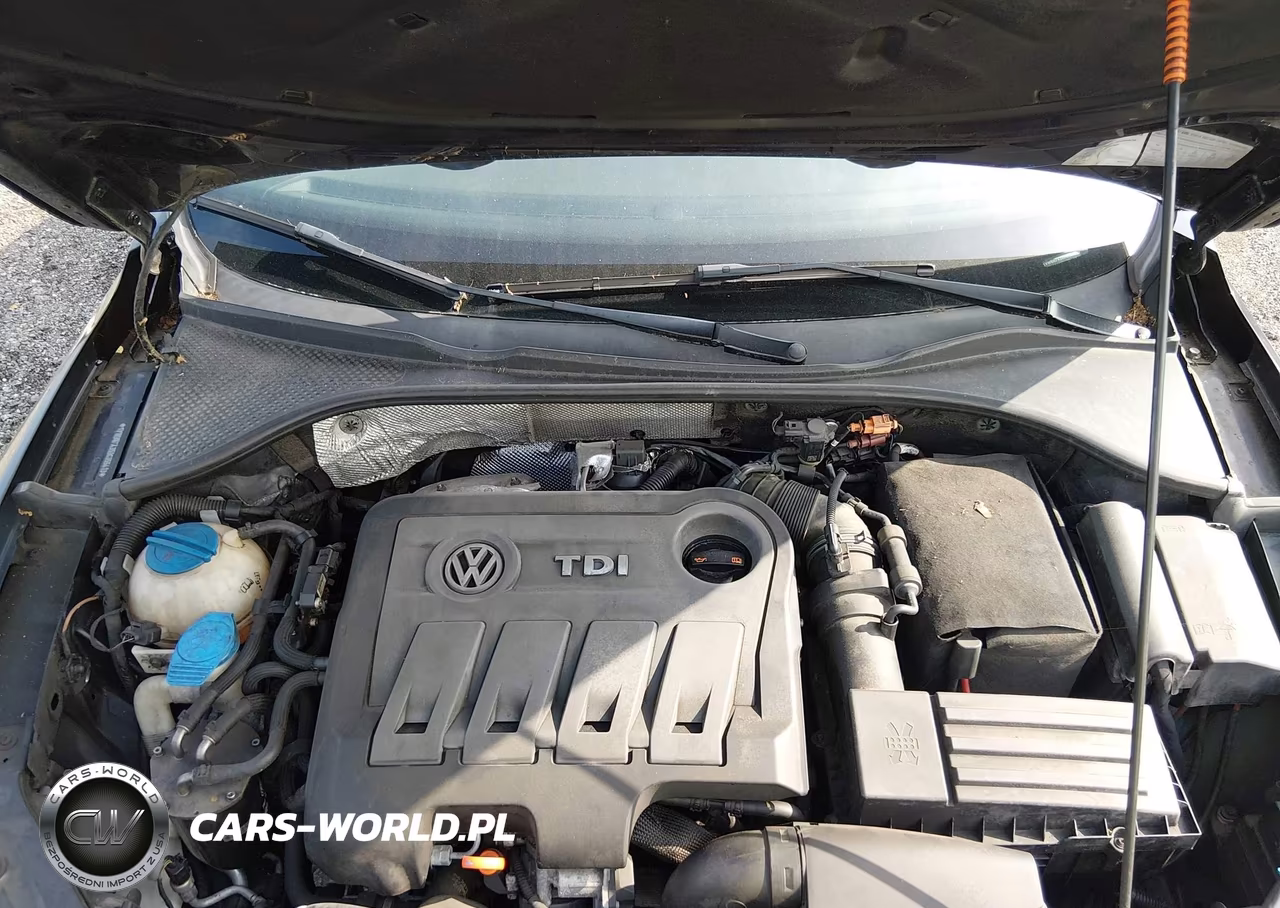 2013 Volkswagen Passat 2.0L Tdi Se VIN:1VWBN7A35DC055413 - 10