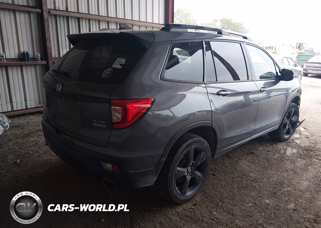 2020 Honda Passport Awd Elite VIN:5FNYF8H08LB008566 - 4