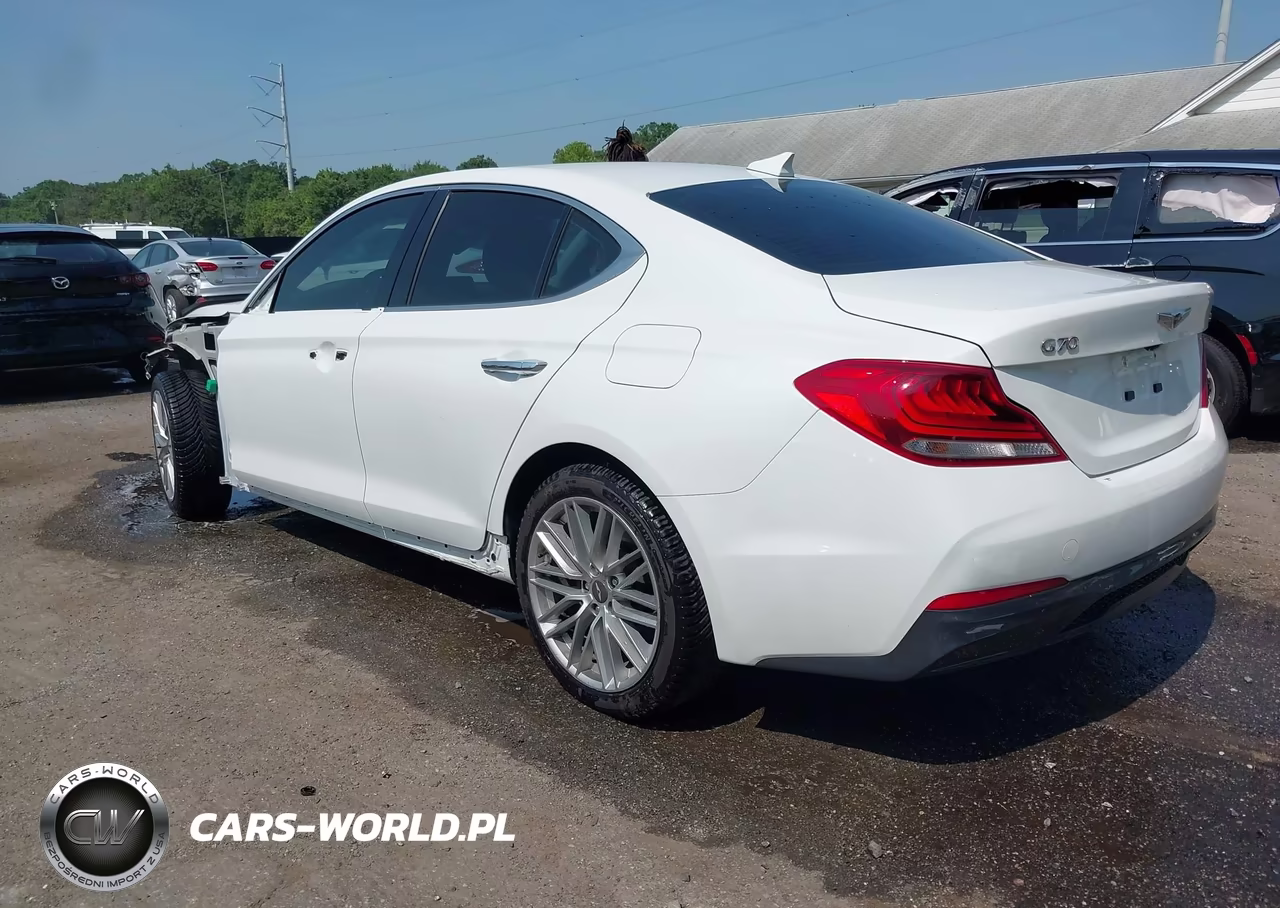 2020 Genesis G70 2.0T Rwd VIN:KMTG64LA4LU060032 - 3