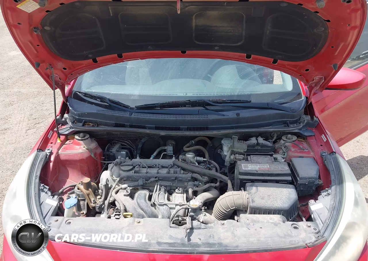 2014 Hyundai Accent Gls VIN:KMHCU4AE5EU761668 - 10