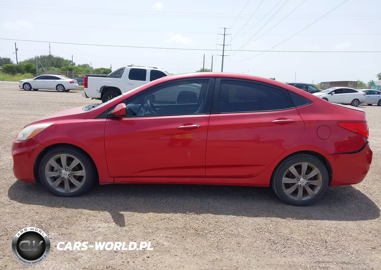 2014 Hyundai Accent Gls VIN:KMHCU4AE5EU761668 - 14