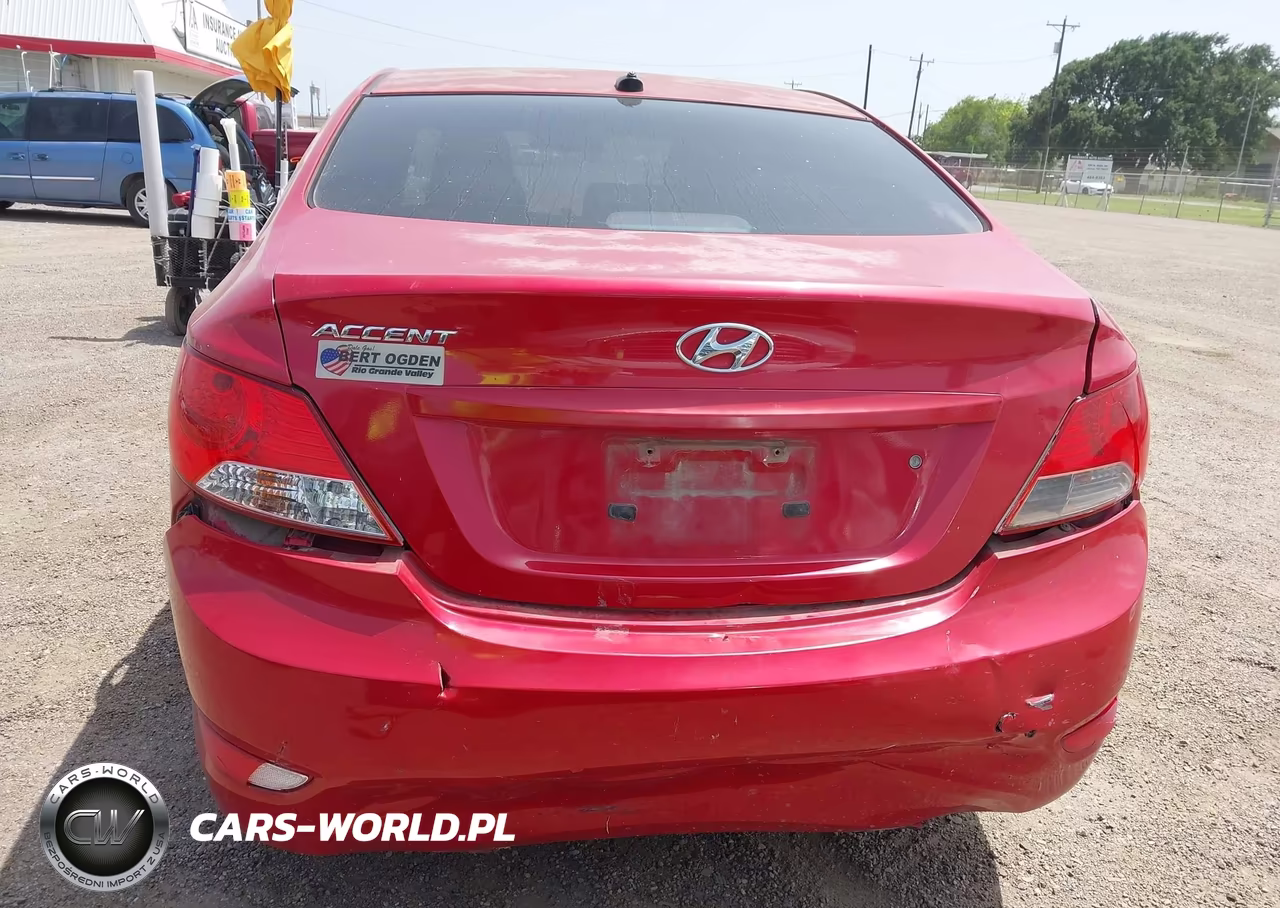 2014 Hyundai Accent Gls VIN:KMHCU4AE5EU761668 - 16