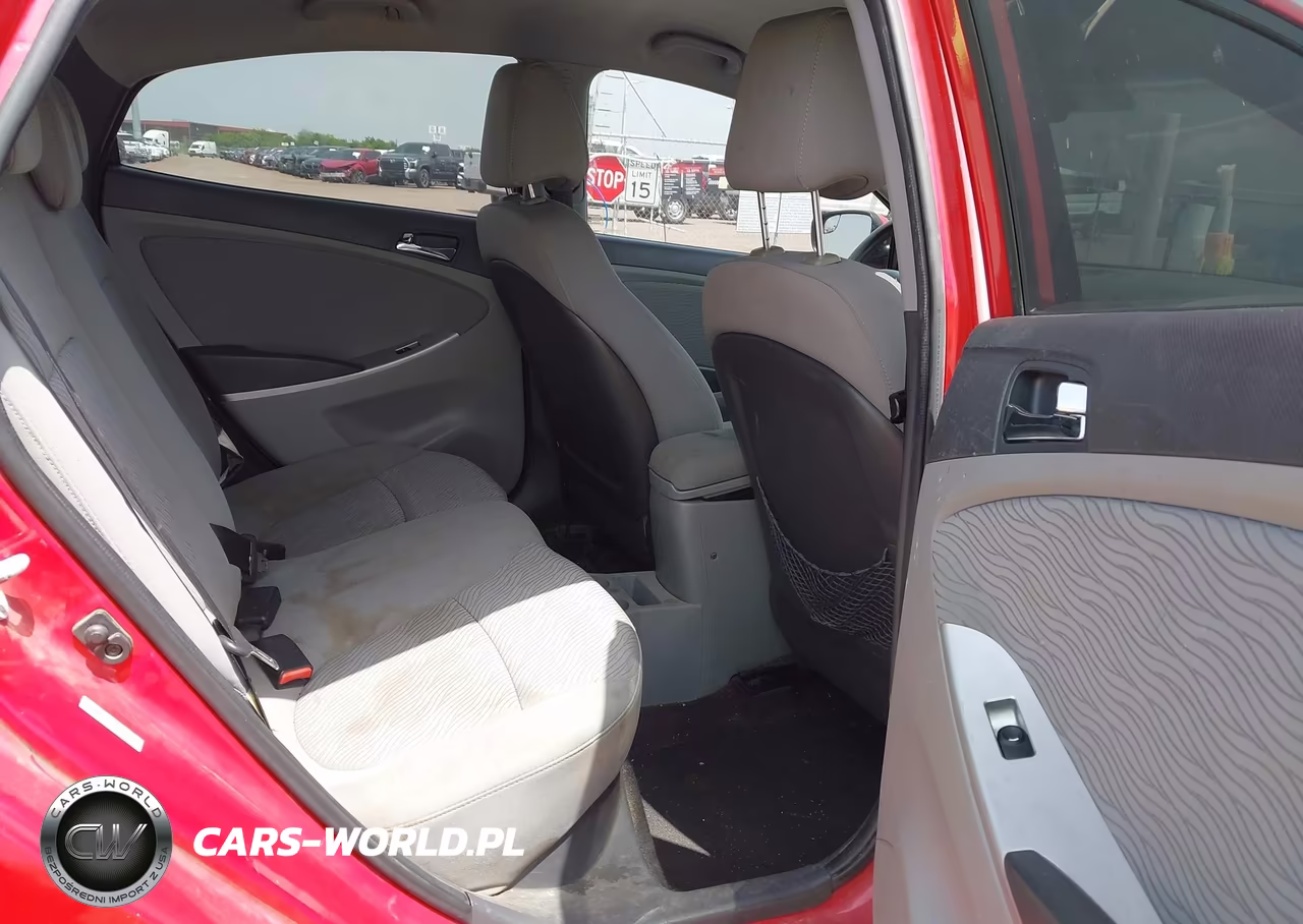 2014 Hyundai Accent Gls VIN:KMHCU4AE5EU761668 - 8