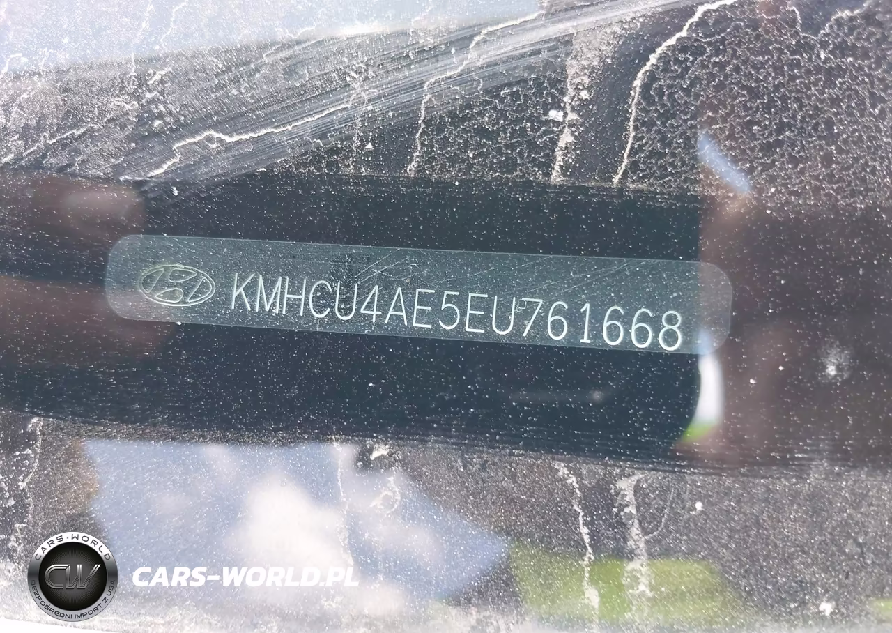 2014 Hyundai Accent Gls VIN:KMHCU4AE5EU761668 - 9