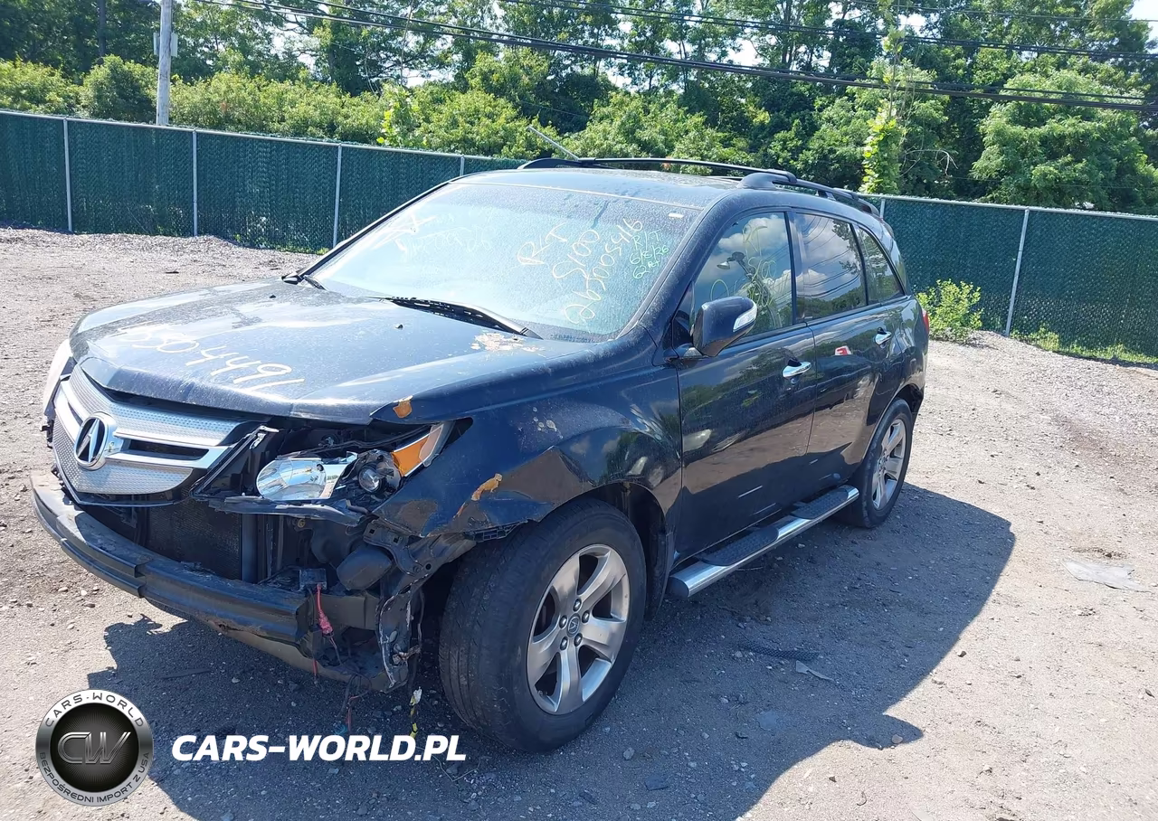 2009 Acura Mdx Sport Package VIN:2HNYD28829H512388 - 2