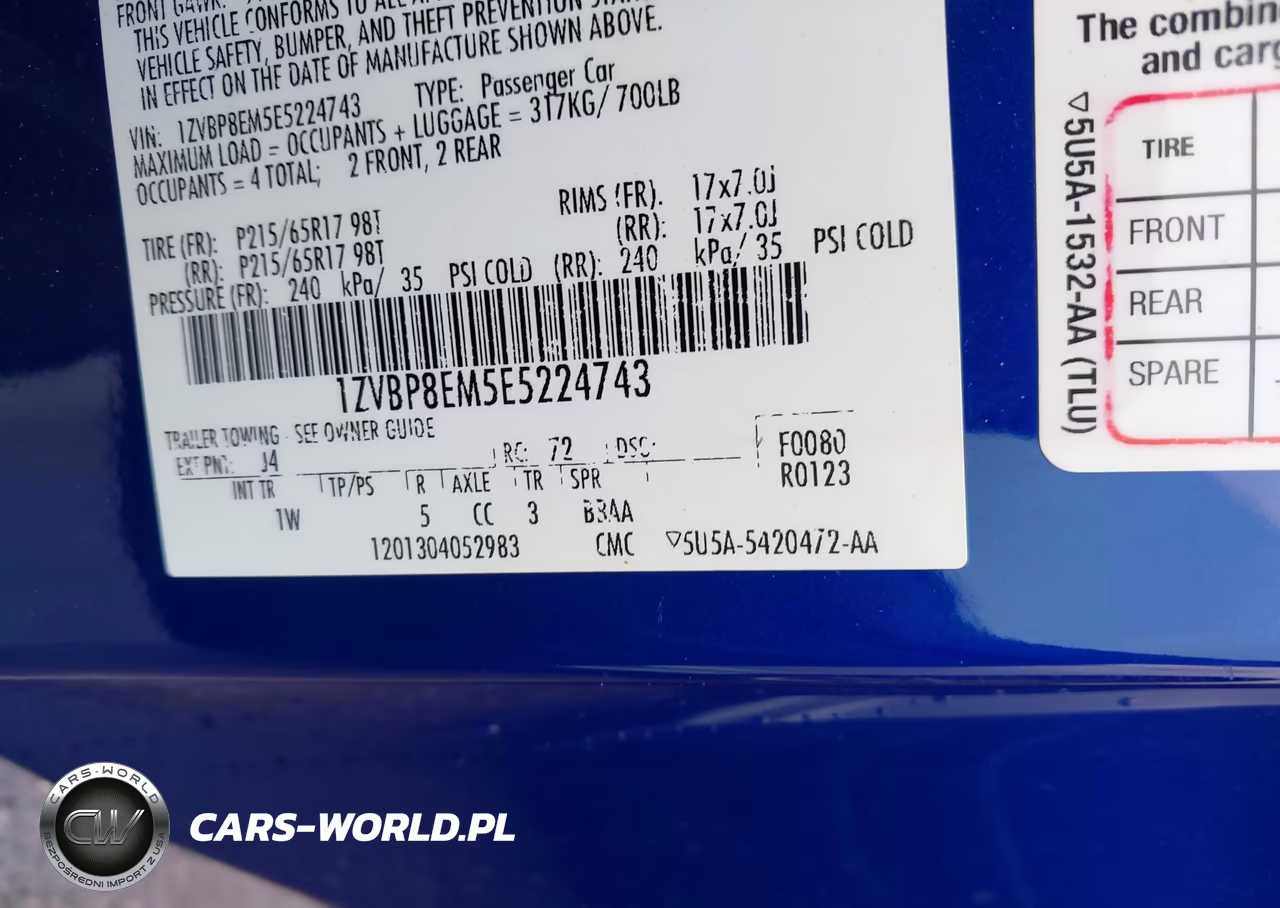 2014 Ford Mustang V6 VIN:1ZVBP8EM5E5224743 - 9